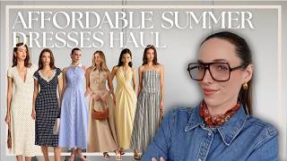 AFFORDABLE SUMMER DRESSES HAUL | Gardening Drama & Horse riding lessons | Irish Countryside Summer