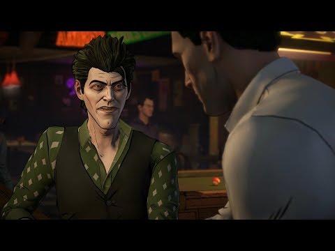 Batman The Enemy Within Episode 2 - Bruce And John Doe At The Bar
