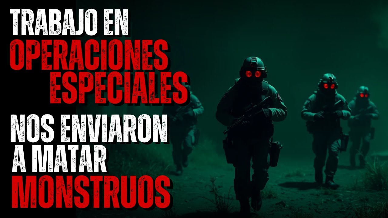 Historias de Terror de Militares | "Nuestros Objetivos NO eran Humanos" | Creepypastas