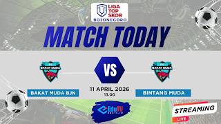 Download lagu LIVE - BAKAT MUDA BJN vs BINTANG MUDA - LIGA TOP SKOR BOJONEGORO 2026 U-16 mp3