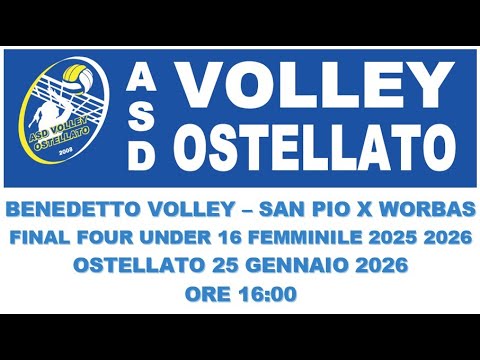 BENEDETTO VOLLEY – SAN PIO X WORBAS