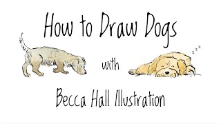 How to draw Dogs - A Tutorial for Children!