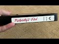 Nobody S Fool 1995 VHS 1996 Reprint