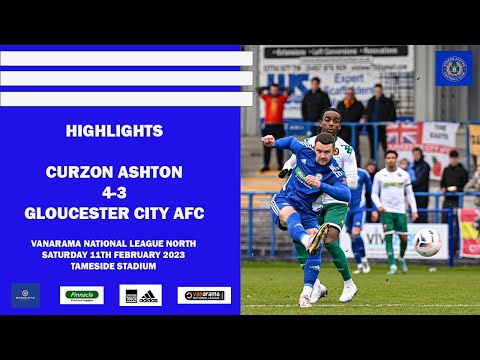 📺 HIGHLIGHTS | Curzon Ashton 4-3 Gloucester City AFC