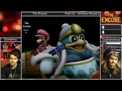 The Encore Pools - Dumshiny (Dedede) vs Quandiverous (Luigi)