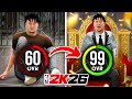 Going 60 To 99 Overall No Money Spent In 1 Video NBA 2k26
