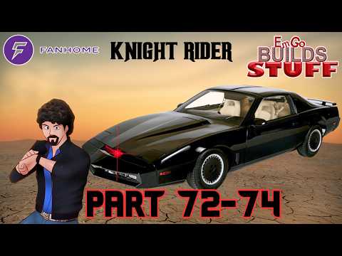 Fanhome Knight Rider K.I.T.T. Build (Part 72-74): EmGo Builds Stuff
