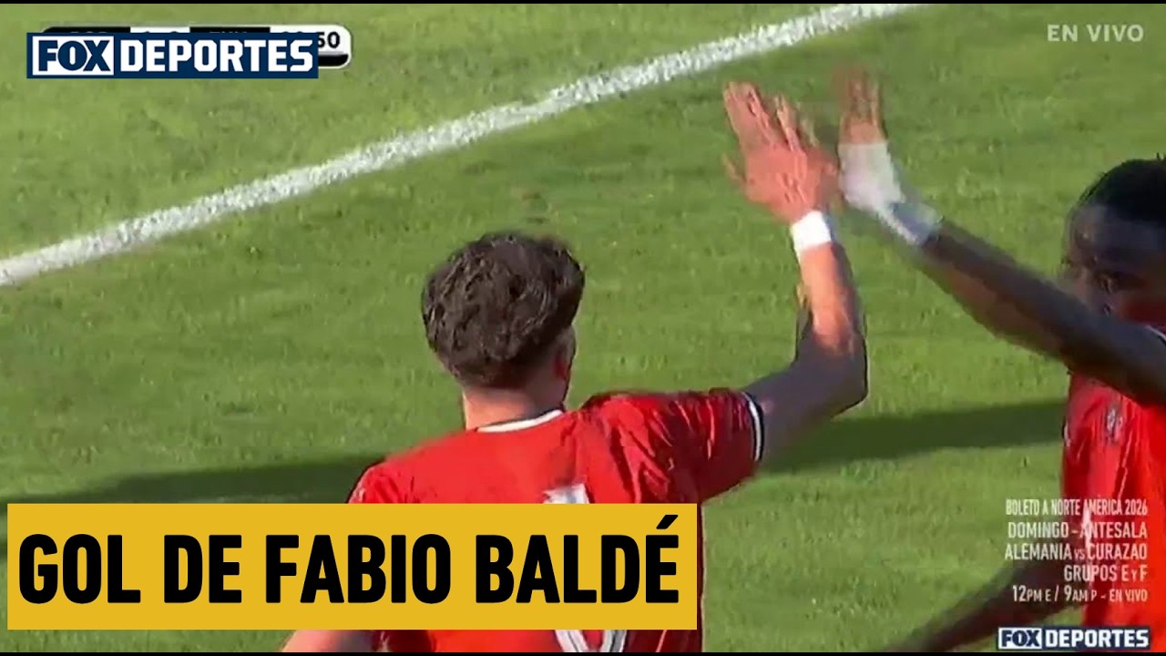 😲🔥 GOL DE FABIO BALDÉ | Portugal 1-0 Túnez | Maurice Revello 2026 | Final