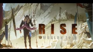 RISE (ft. The Glitch Mob, Mako, and The Word Alive) | Worlds 2018 - League of Legends
