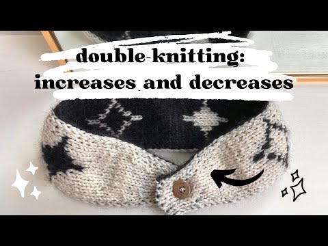 Double Knitting Left Leaning Decrease 2