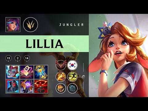 Lillia Jungle vs Sylas - KR Grandmaster Patch 25.24