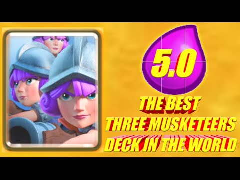 WORLD'S BEST THREE MUSKETEERS DECK AND THE LUCKIEST DAY OF MY LIFE ! AND HERE'S WHY !