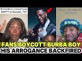 Burna Boy LOSES  MILLIONS As Black Americans BOYCOTT His Houston Concert