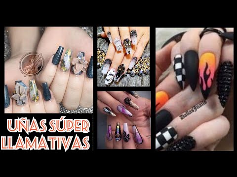 UÑAS ACRÍLICO💅♥ SÚPER DECORADAS🙄/Acrylic nail 2020