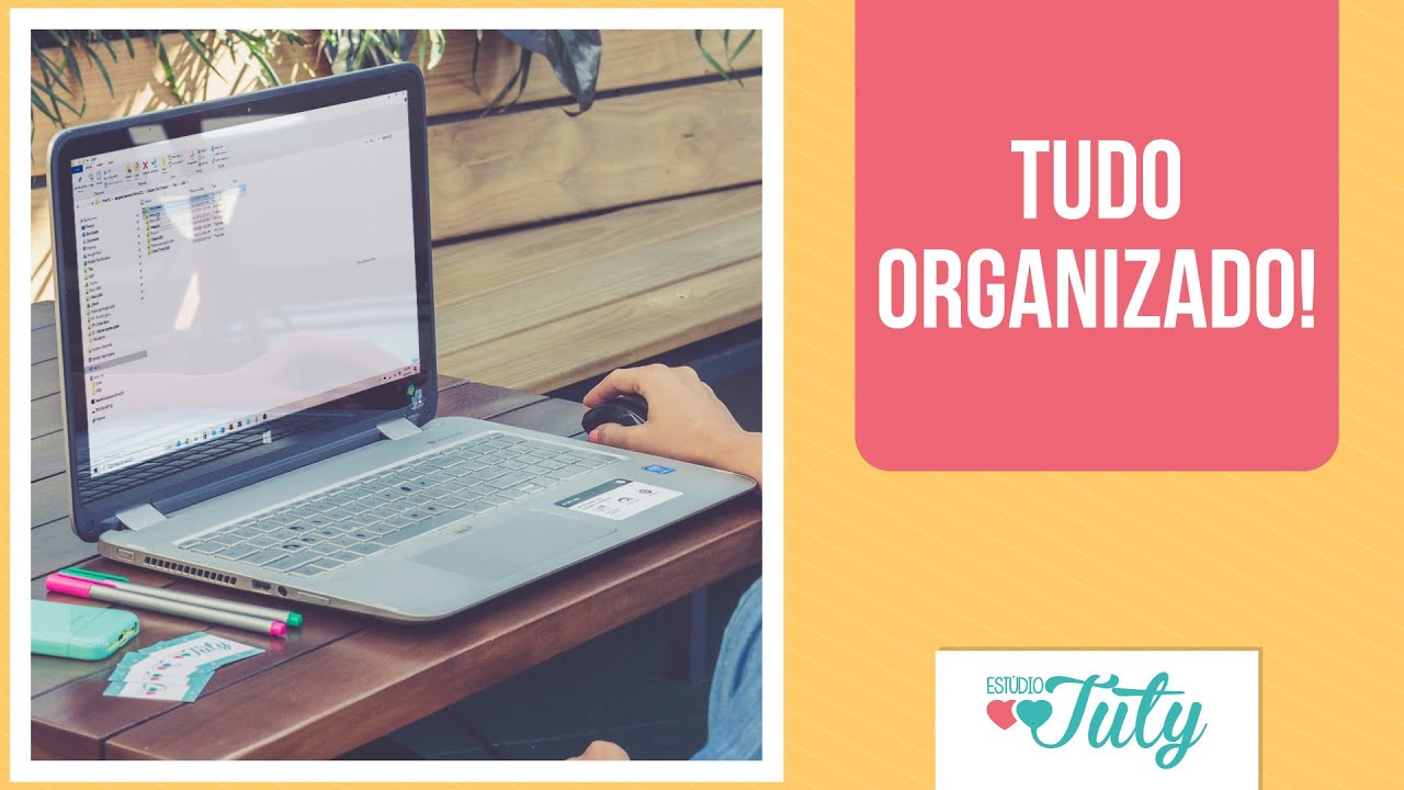 Como organizar seus arquivos em pastas no computador | Thiara Ney