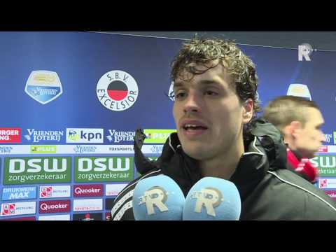 Jurgen Mattheij na afloop van Excelsior - AZ