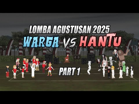 August 17th Competition: CITIZENS VS. GHOSTS - Part 1 - Funny Cartoon Animation - WargaNet Life