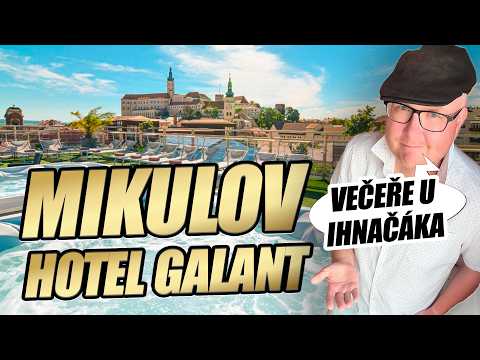 Spím ve wellness hotelu Galant v Mikulově | Trhané maso a výšlap na Kopeček