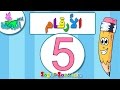 اناشيد الروضة - تعليم الاطفال - الارقام - الرقم (5) المغرب العربي - بدون موسيقى - بدون ايقاع mp3