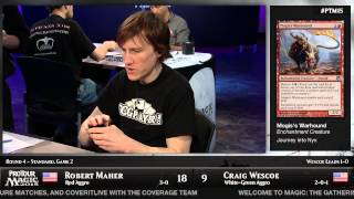 Pro Tour Magic 2015 - Round 4 (Standard) - Bob Maher vs. Craig Wescoe
