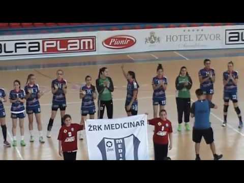 27.05.2016. KUP 2016 / Otvaranje utakmice ZRK Medicinar - ZRK Radnicki