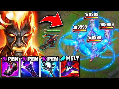 Brand but my fire is so hot it deals literal true damage (MAX MAGIC PEN BUILD)