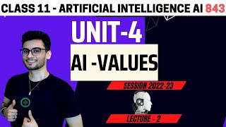 Class 11: AI Values (Ethical Decision Making) |2024 Artificial Intelligence Code 843 | CBSE | Aakash