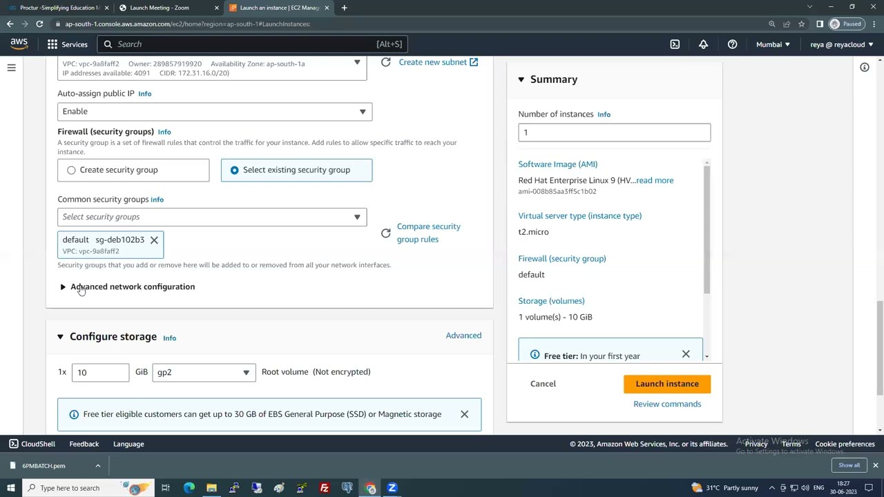 29th Session AWS - EC2 Practicals 2 = EC2 Instance Console
