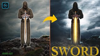 Lord of the Sword Photoshop Manipulation l Photo Manipulation in Photoshop 2024 @JabbarAwanOfficial