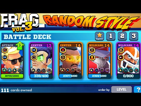 FRAG Pro Shooter Vol.3 - Random Style😁Gameplay🔥(iOS,Android)