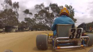 preview picture of video 'Heat at Winchelsea Fun Kart Club'