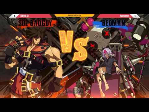 GGXrd Top 8 @ Buffalo Brawl - TOSFHQ SJ vs Nooneman [720p/60fps]