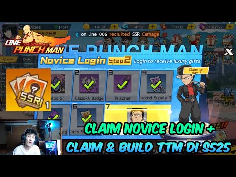CLAIM NOVICE LOGIN PART 2, DAPET METAL BAT !!! + AMBIL TTM SEKALIAN BUILD - OPM The Strongest