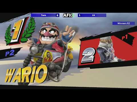 Smash 4 - Torn (Sheik) vs C4 (Wario) - Winners R2
