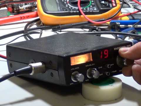 Maxcom 20E, UK (CB 27/81) CB radio (Mobile) - On The Air Test