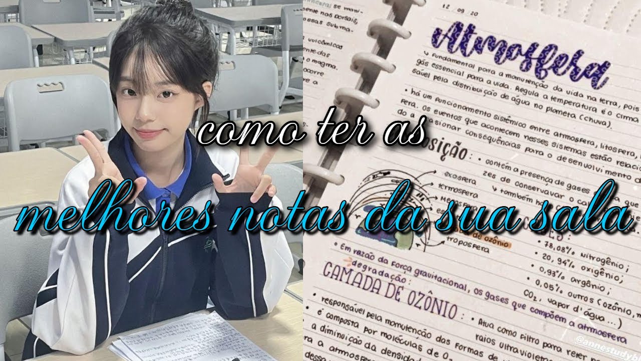 ✨COMO TER AS MELHORES NOTAS DE SUA SALA E SER A MELHOR ALUNA ✨ ~ Anya For You