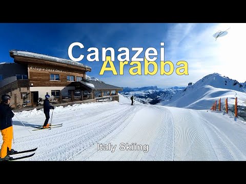 Italy Skiing Canazei Arabba