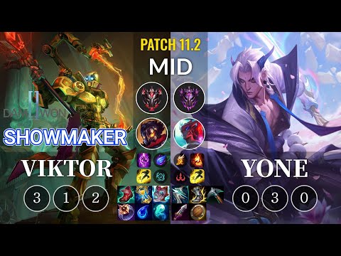 DWG ShowMaker Viktor vs Yone Mid - KR Patch 11.2