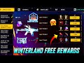Winterland 2025 Free Rewards Free Fire Winterland Event Free Gloo Wall Skin Winter Event 2025