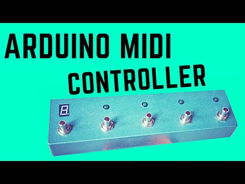 DIY Arduino Midi Controller for Line6 M5