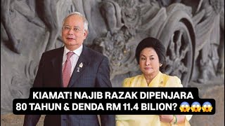 Download lagu KIAMAT! NAJIB RAZAK MASUK PENJARA 80 TAHUN? 😱😱😱 mp3