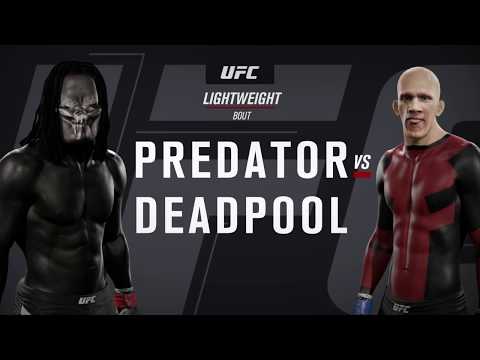 Predator vs. Deadpool (EA Sports UFC 2) - Crazy UFC 👊🤪