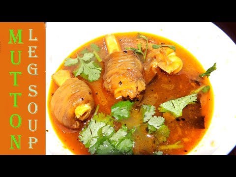 Mutton Leg Recipe in nepali || best soup for winter|| Hello Cooking||
