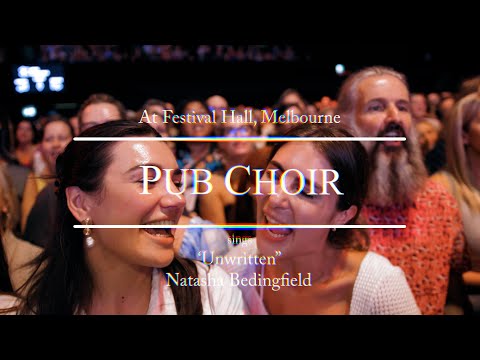 Pub Choir sings Unwritten (Natasha Bedingfield)