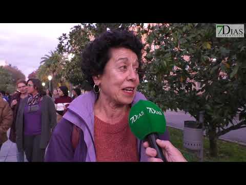 MANIFESTACIÓN EN BADAJOZ CONTRA LA VIOLENCIA DE GÉNERO