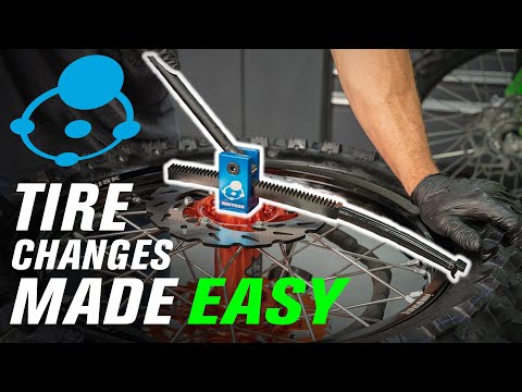 The EASY way to Change Dirt Bike Tires - Neutron Tire Changing Tool Kit