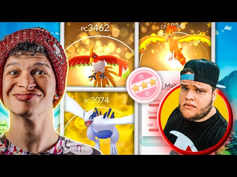 TROCANDO LENDÁRIOS LUCKY COM MEU AMIGO NO POKEMON GO ‹ ARUAN ›