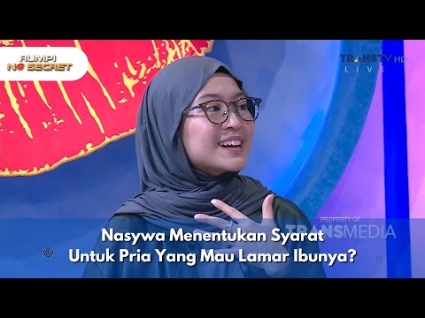 Nasywa Menentukan Syarat Untuk Pria Yang Mau Lamar Ibunya? - RUMPI NO SECRET (24/1/25) P1