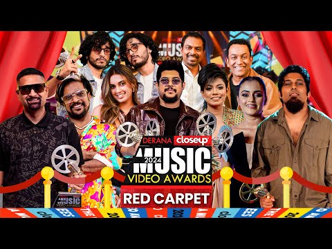 Derana Music Video Awards Red Carpet 12-01-2025  | Col3neg Television