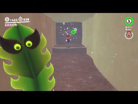 Super Mario Odyssey - Lake Kingdom - Underwater Entrance